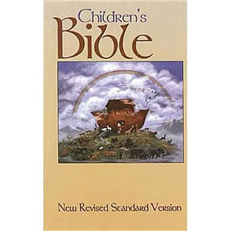 New Revised Standard Version Childrens Bible Nrsv Noahs Ark Cover