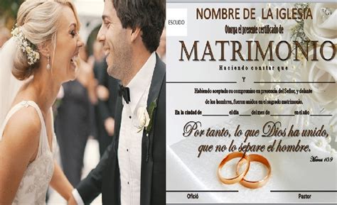 Acta De Matrimonio En 2022 Acta De Matrimonio Falsa Acta De Porn Sex