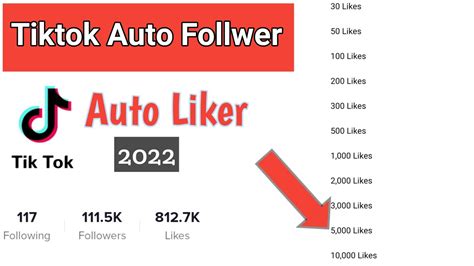 Tiktok Auto Liker And Followers 2022 New App How To Increase Tiktok
