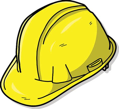 Drawing Of The Construction Hat Illustrations Royalty Free Vector