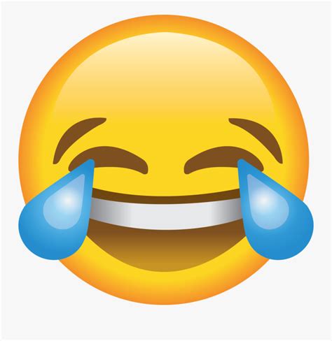 Laugh Vector Laughing Emoji Iphone Png Free Transparent Clipart