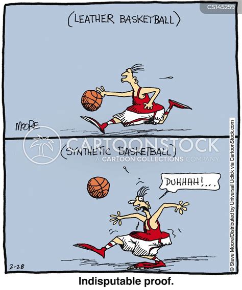 Leather Basketball Cartoons And Comics Funny Pictures From Cartoonstock