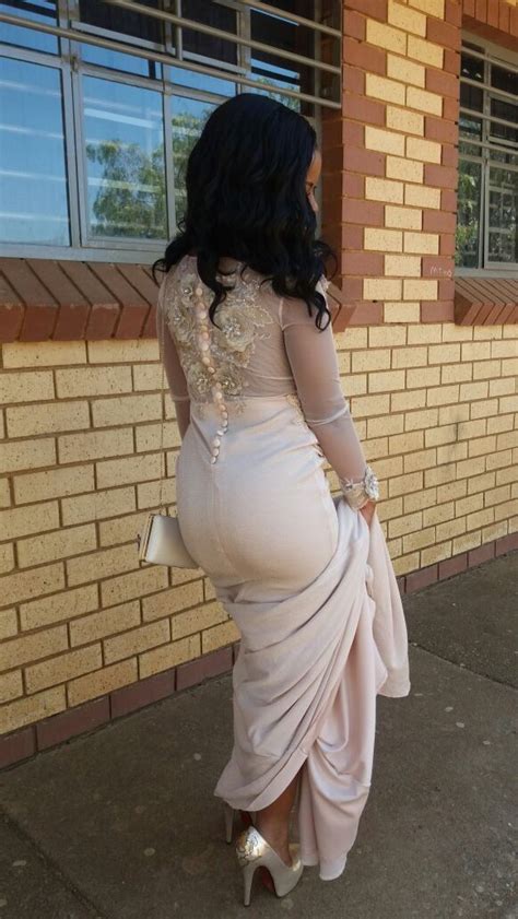 Back View Lace And Mash Matric Dance Dress By Mx Creations