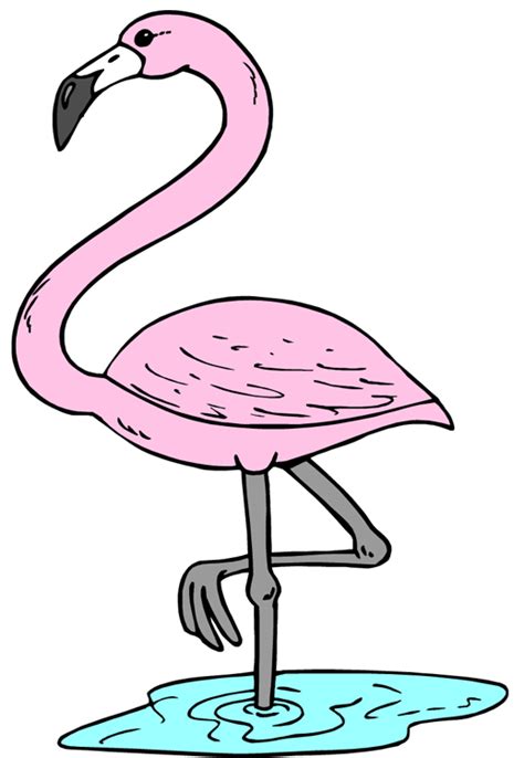 Flamingo Clipart Beach Flamingo Beach Transparent Free For Download On