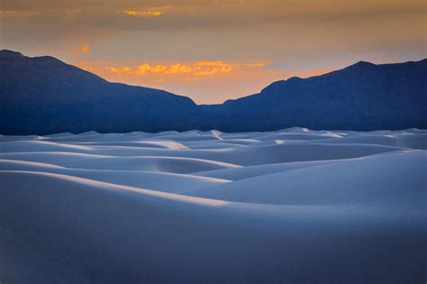 At Sunset The White Sands Take On Color And You Feel Like You Re On A Different Planet White
