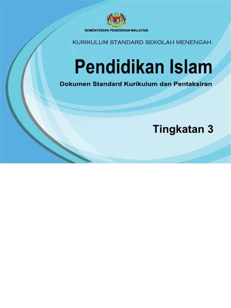 View text version category : 005 Dskp Kssm Pendidikan Islam Tingkatan 3