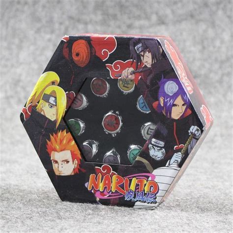 Cosplay Naruto Akatsuki Members Ring Accessories Finger Rings