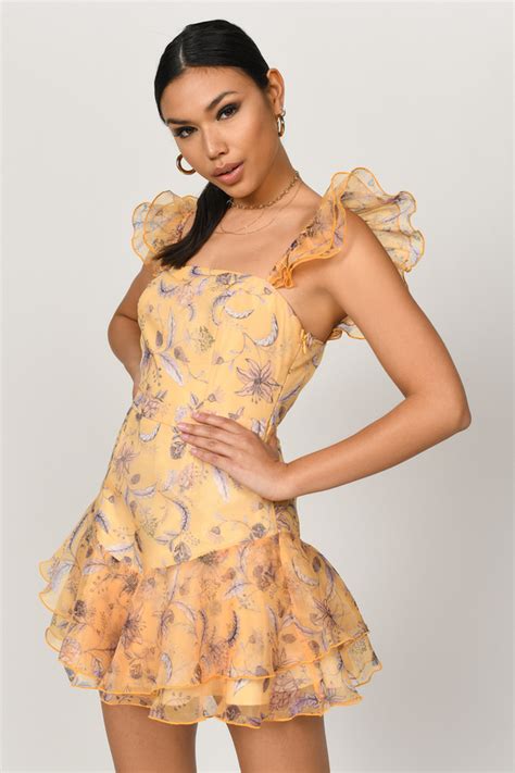 Cute Yellow Dresses Fashion Dresses