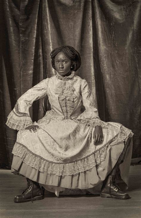 Artist Reenacts 19th Century Portraits To Topple The Strong Black