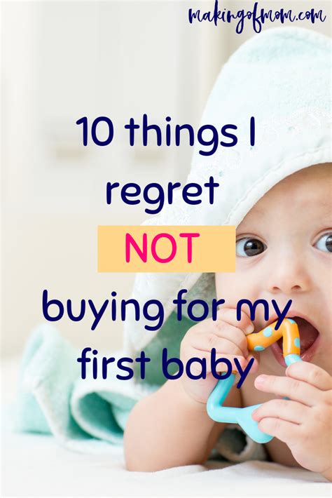 10 Things I Regret Not Buying For My Baby Baby Must Haves First Baby