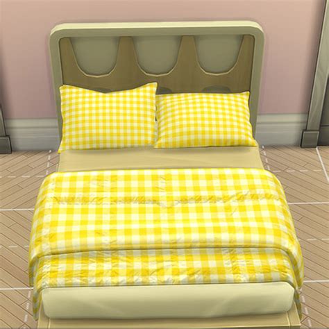 Sims 4 Custom Content Single Beds Catsbda