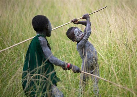 Trip Down Memory Lane Suri People Africa`s Most Skillful Stick Fighting Warrior Tribe