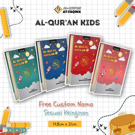 Jual Al Quran Kids Attaqwa Dengan Warna Yg Cerah Dan Cantik Shopee
