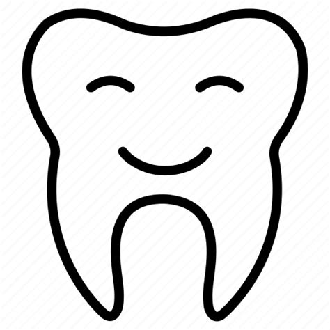 Dental Happy Smile Teeth Icon
