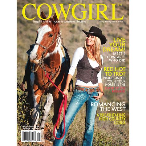 Cowgirl Magazine January February 2013 Shop Cowgirl