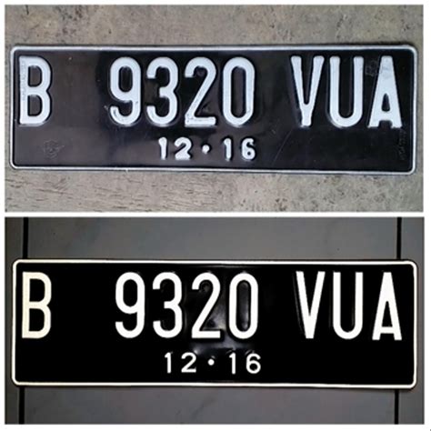 Perbedaan tarif atau yang juga dikenal dengan pajak plat nomor cantik tergantung dari penggunaan angka dan huruf yang digunakan. Jual stiker/Sticker Huruf Plat Nomor Mobil Scotlight di ...