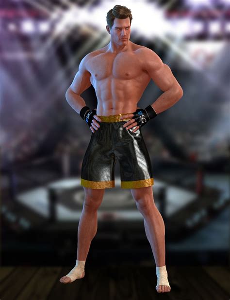 Step Into The Ring With The Most Popular 3d Male Figure On The Planet In Spite Of His Muscular