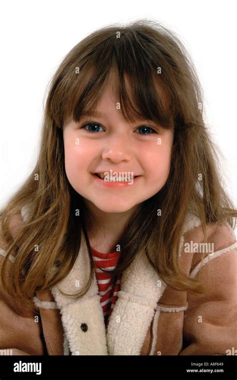 6 Year Old Girl Stock Photo Alamy
