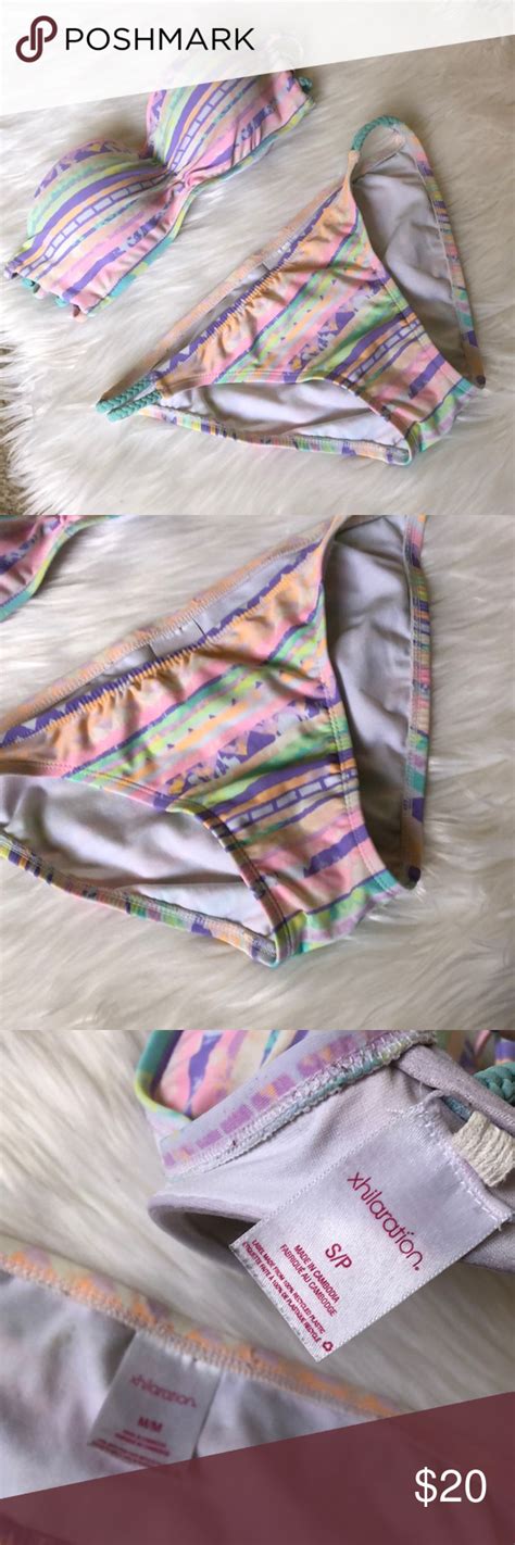 ‼️blowout sale‼️ 5 25 pastel strapless bikini nwot bikinis strapless bikini womens swim