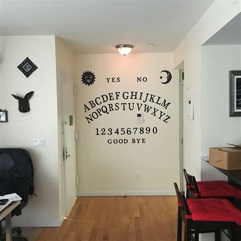 59 wonderful spring bedroom decor ideas. Ouija board wall decoration | Halloween wall decor ...