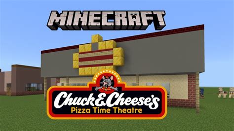 Minecraft Chuck E Cheese Showcase 6 Pizza Time Theater Youtube