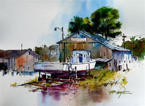 Matchstick Ink Line And Wash For Watercolor With Paul Taylor Academy