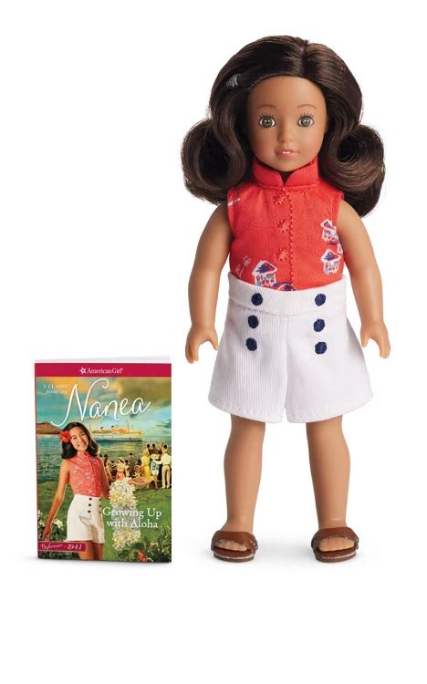 American Girl Nanea Mini Doll And Book The Doll Boutique