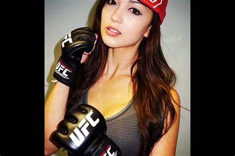 pic ufc announces second guest asian ring card girl jessica cambensy for china debut