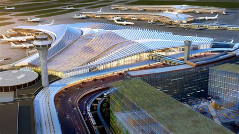 Il Nuovo Terminal Dellaeroporto Di Chicago Sarà Un Prodigio