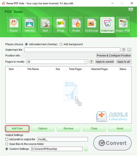 Easily automate, mange & optimize document workflow. How to Add Watermark to PDF? - Rene.E Laboratory