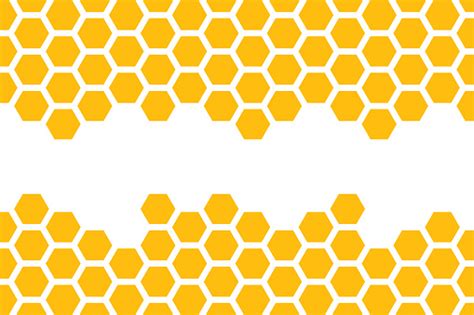 Yellow Honeycomb Background Honeycomb Pattern Hexagon Abstract