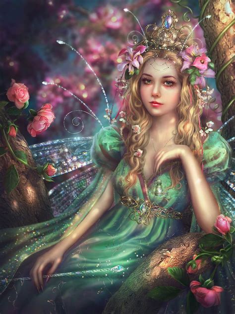 Titania Art Print By Incantata Fantasy Fairy Fairies Photos Beautiful Fairies