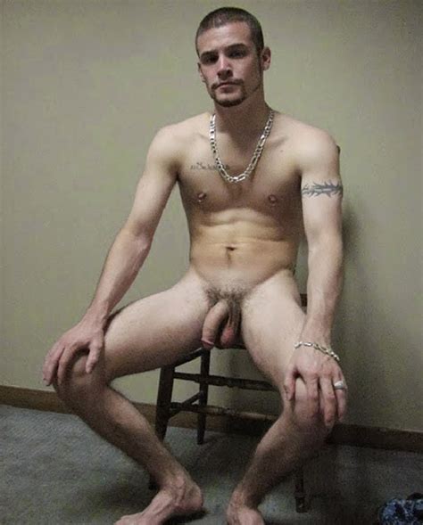 Hung Nude Man Sitting On A Chair Nude Man Post