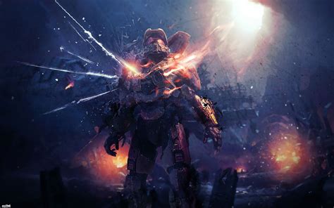 Halo Master Chief Halo 4 Video Games Artwork Xbox One