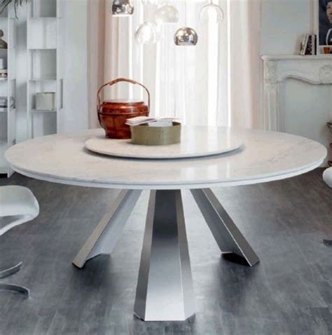 Top 5 White Marble Round Dining Table Top 5 White Marble