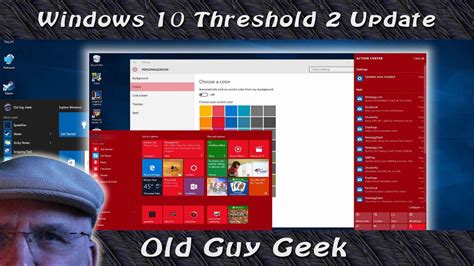 Windows 10 Threshold 2 New Features Youtube