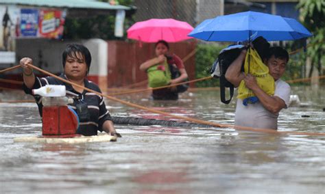 Seven Dead As Heavy Rains Pummel Flooded Philippines World Dawncom