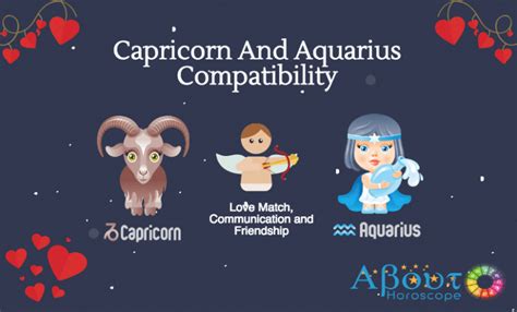 Capricorn ♑ And Aquarius ♒ Compatibility Love And Friendship