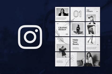 70 Top Instagram Grid Template Psds For 2024 Theme Junkie
