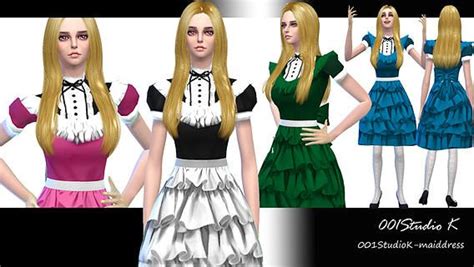 Doris Maid Dress At Studio K Creation Sims 4 Updates