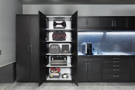 With wooden cabinets you have your choice of style, size and price range, ensuring that you will be able. Top 5 Simple Wood Garage Cabinets Ideas You'll Love ...