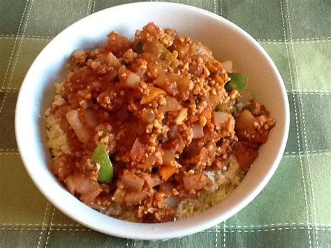 Vegan Chili And Cauliflower Rice Bowl