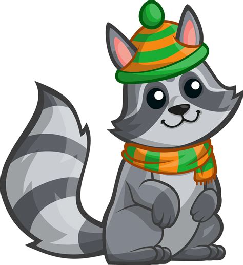 Cute Raccoon Clipart Free Download On Clipartmag