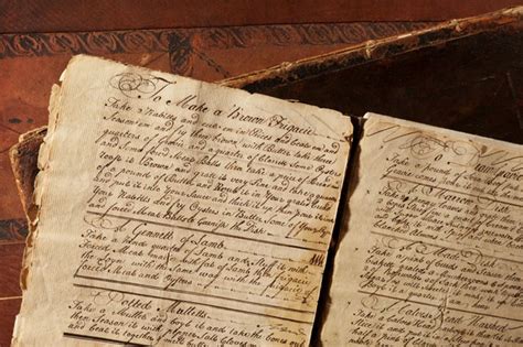 Want to Make Historic Recipes? - News & Announcements