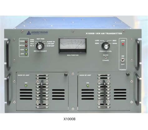 Armstrong X 500b And X 1000b Am Transmitters