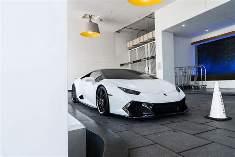 2017 Lamborghini Huracan Vorsteiner White Mvp Miami Exotic Rentals