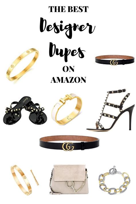 Amazon has stylish, yet practical gifts for everyone on your list and at every price point. THE BEST DESIGNER DUPES ON AMAZON 2019 | Jewelry for her ...