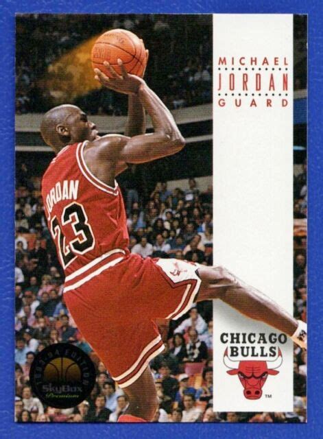 #45 Michael Jordan Chicago Bulls 1993-94 SkyBox Premium Basketball Card