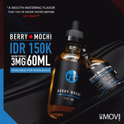 Produk vape yang dijual di iprice indonesia. Jual BERRY MOCHI LIQUID VAPOR VAPE di lapak Ministry of ...
