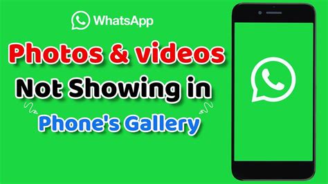 Fixed Whatsapp Photos And Videos Not Showing In Gallery On Android